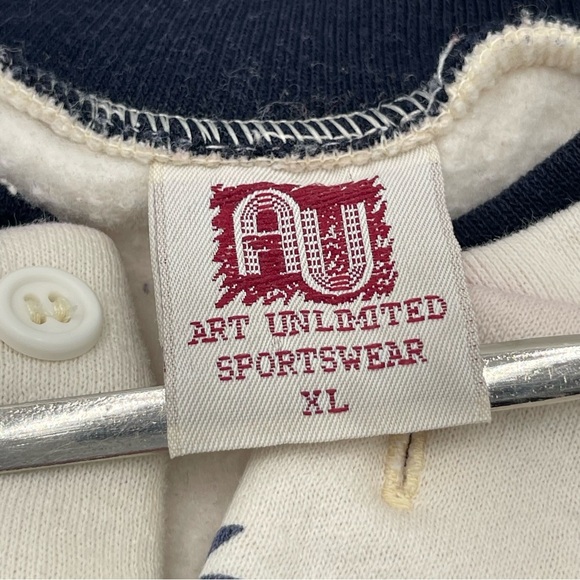 VTG 90’s Native Southwestern Aztec Sweatshirt Button Pullover Mens Large - Picture 10 of 15